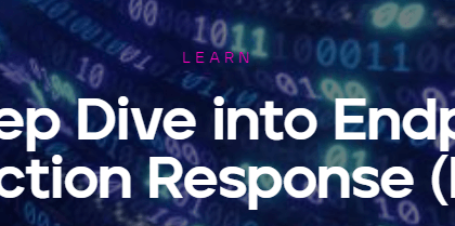 A Deep Dive into Endpoint Detection Response (EDR)